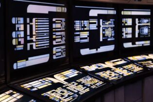 Artificial Intelligence computer screens