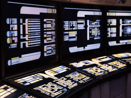 Artificial Intelligence computer screens