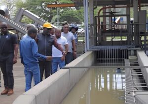 EThekwini Mayor Councillor Mxolisi Kaunda conducted an assessment visit to the Northern Wastewater Treatment Works