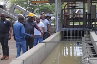 EThekwini Mayor Councillor Mxolisi Kaunda conducted an assessment visit to the Northern Wastewater Treatment Works