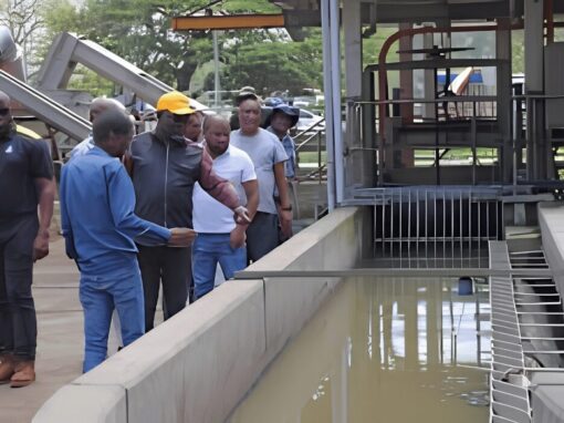 EThekwini Mayor Councillor Mxolisi Kaunda conducted an assessment visit to the Northern Wastewater Treatment Works