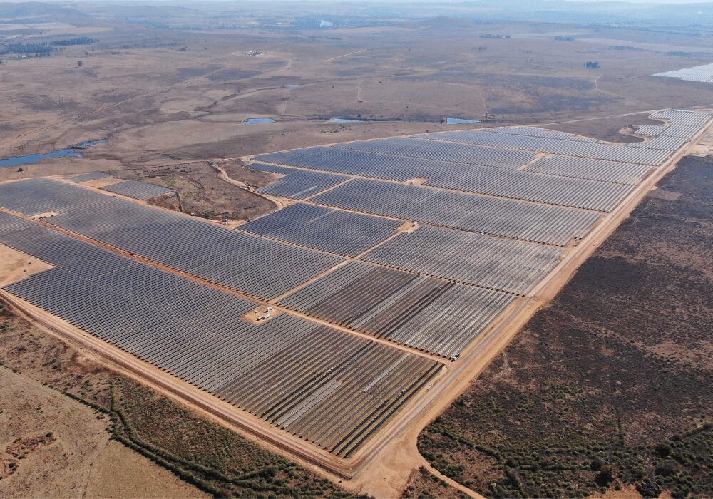 Ilikwa PV Facility aerial shot