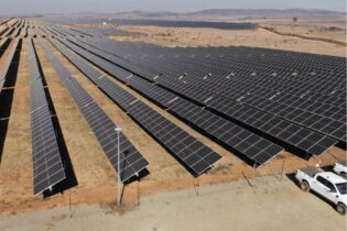 Ilikwa PV Facility solar panels field