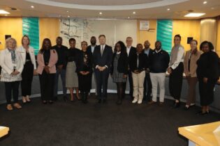Infrastructure South Africa development group photo