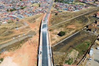 Molapo bridge in Soweto