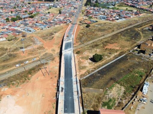 Molapo bridge in Soweto