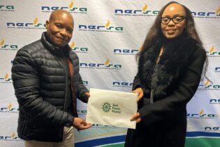 NERSA head of communications Charles Hlebela and Power Mzansi Marketing Director, Lorna Sithole