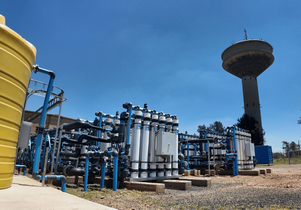 NuWater water tank and water tower