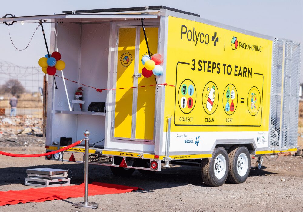 Polyco open van earn truck