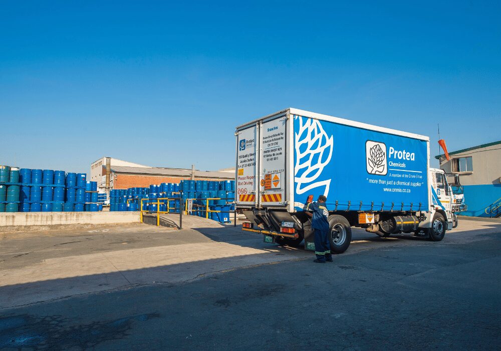Protea Chemicals truck