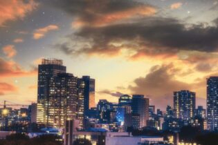 Sandton City Johannesburg at night