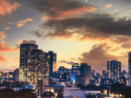 Sandton City Johannesburg at night