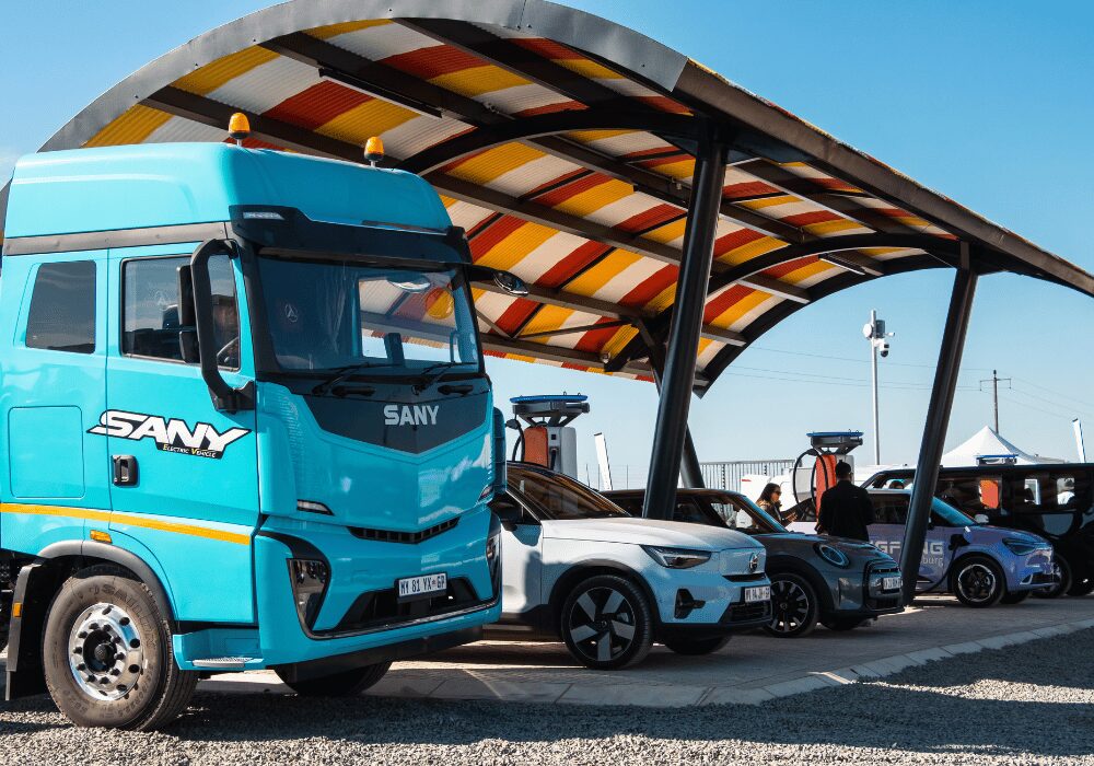 Sany Zero Charge electric trucks