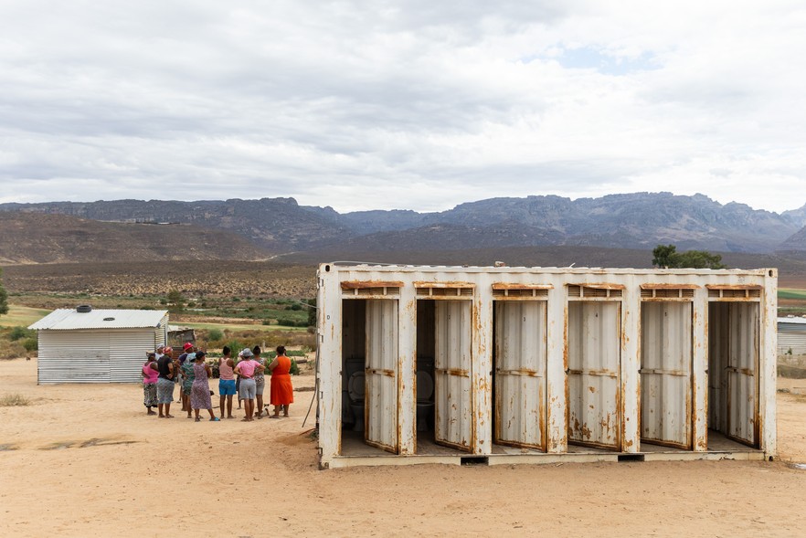 The municipality provided the residents of Sandkamp