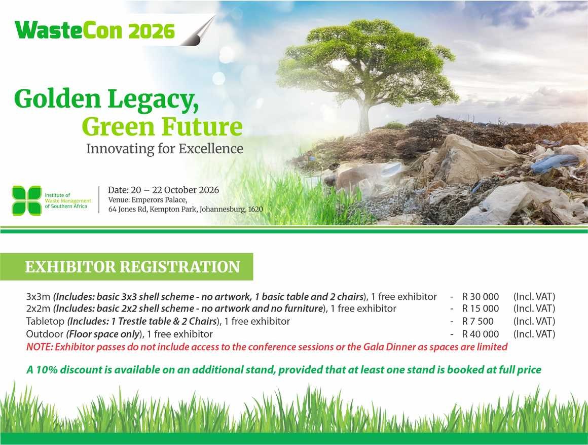 Wastecon 2026 Exhibitor registration