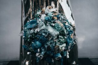 plastic pile for recycling