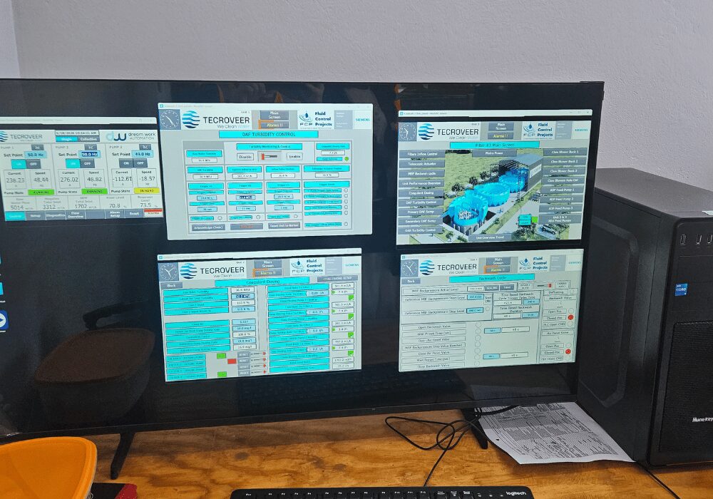 supervisory control and data acquisition - SCADA screens
