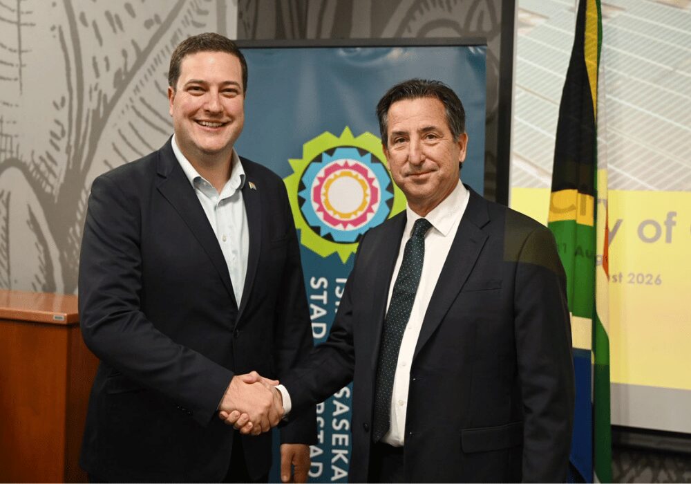Cape Town Mayor Geordin Hill-Lewis and Eskom agreement for electricity