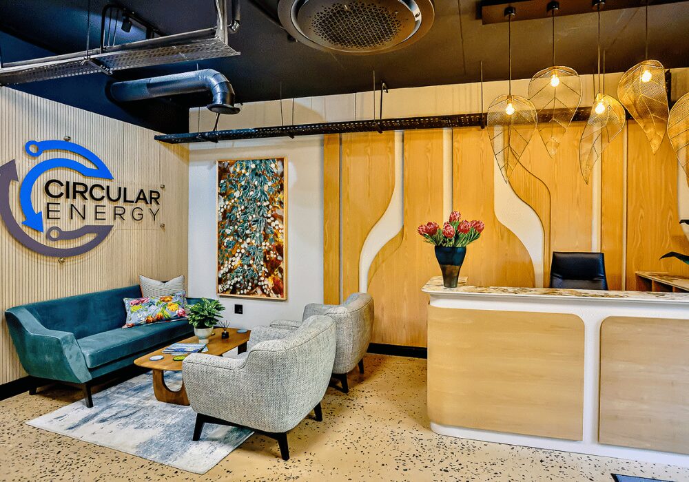Circular Energy’s reception area