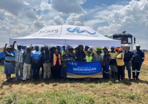 Johannesburg Water and Wits Science school of Geoscience team photo