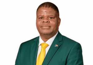 Mr Mbangiseni David Mahlobo, Deputy Minister for Water and Sanitation