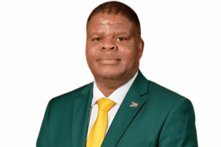 Mr Mbangiseni David Mahlobo, Deputy Minister for Water and Sanitation