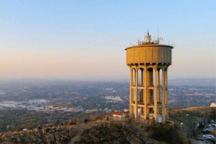 Water Tower with Johannesburg