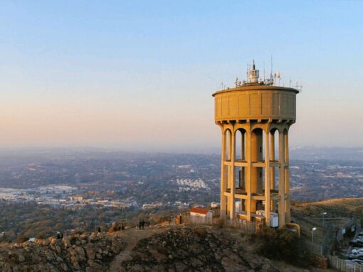 Water Tower with Johannesburg