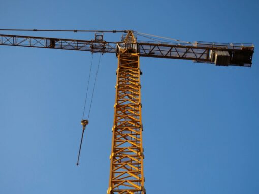 construction site building scaffolding