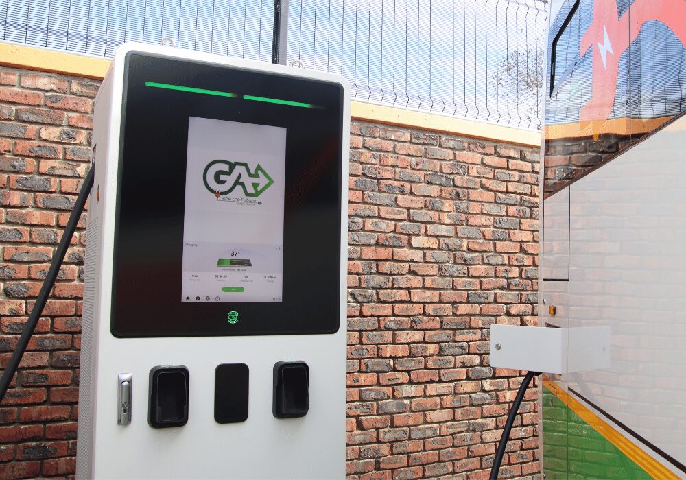 electric charging status for Golden Arrow buses in South Africa