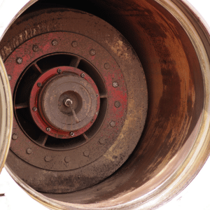 interior image of dirty pipeline