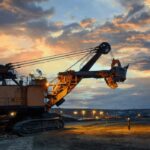 large building equipment for construction site