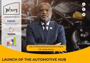Alexandra Township Automotive Hub launch poster