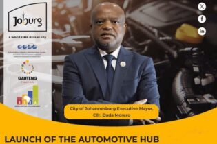 Alexandra Township Automotive Hub launch poster