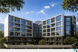 Artist’s impression Stellenbosch Student Accommodation