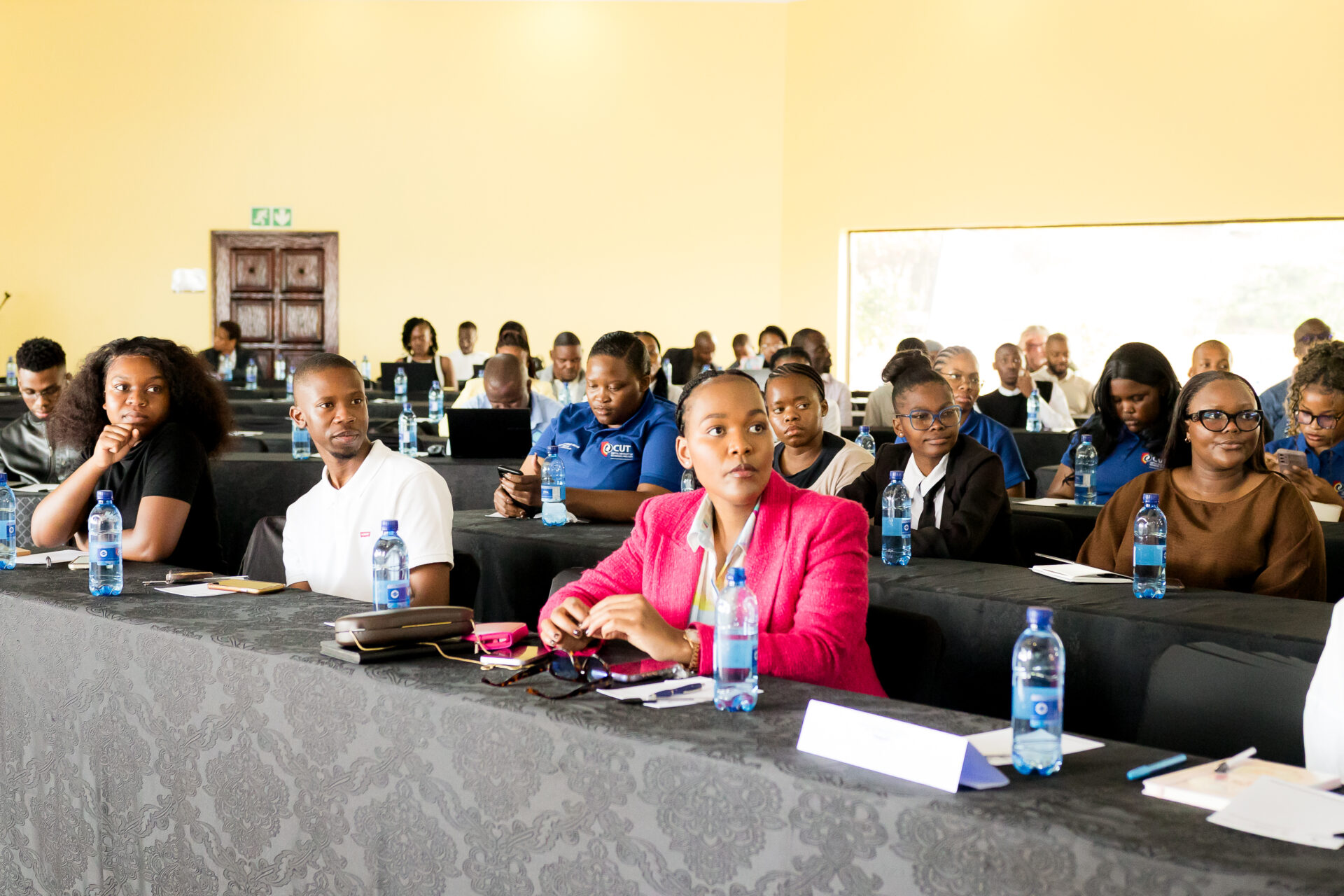 SA Council for the Quantity Surveying Profession conference main table