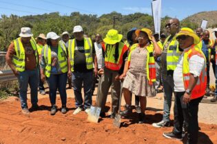 Gauteng Department of Roads and Transport opening ceremony for Tshwane bridge construction projects