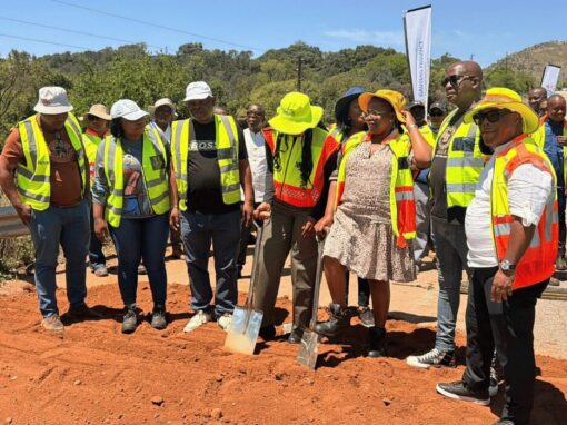Gauteng Department of Roads and Transport opening ceremony for Tshwane bridge construction projects