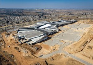 Leratong City Mall aerial view
