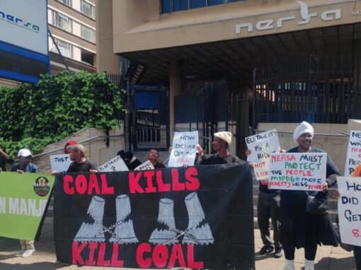 NERSA demonstration by citizens for electricity increase