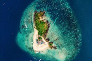 Photographed from above in Phuket, Thailand