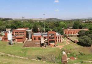 Rietvlei Water Treatment Plant from above