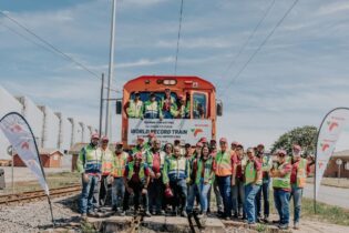 Transnet Freight Rail iron ore train
