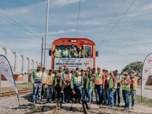 Transnet Freight Rail iron ore train