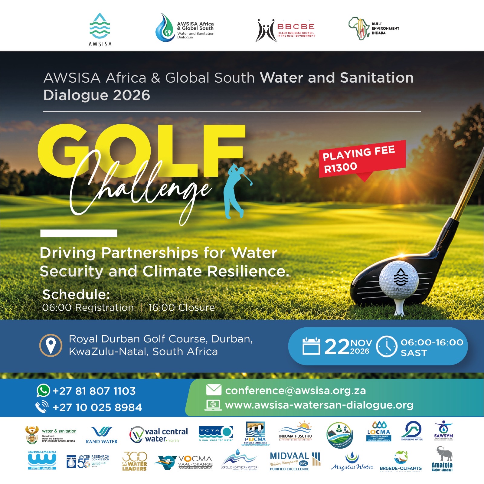 AWSISA Golf Day Banner