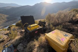 the Lesotho Highlands Development Authority hyrdopower site set up